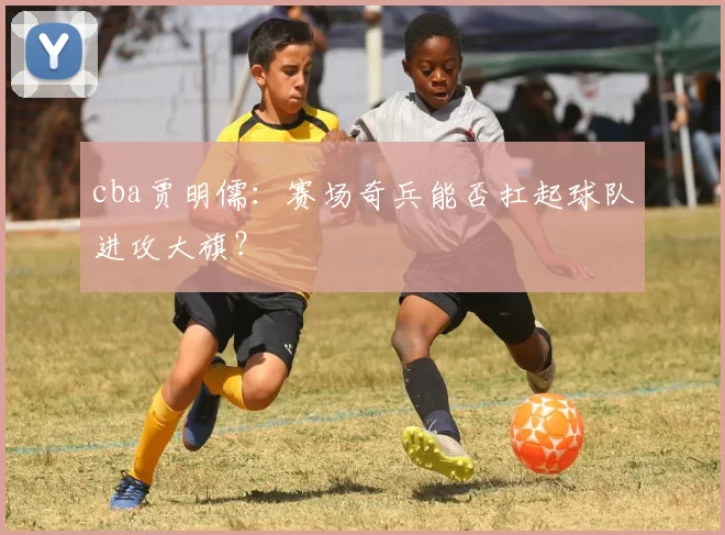 cba贾明儒:赛场奇兵能否扛起球队进攻大旗?